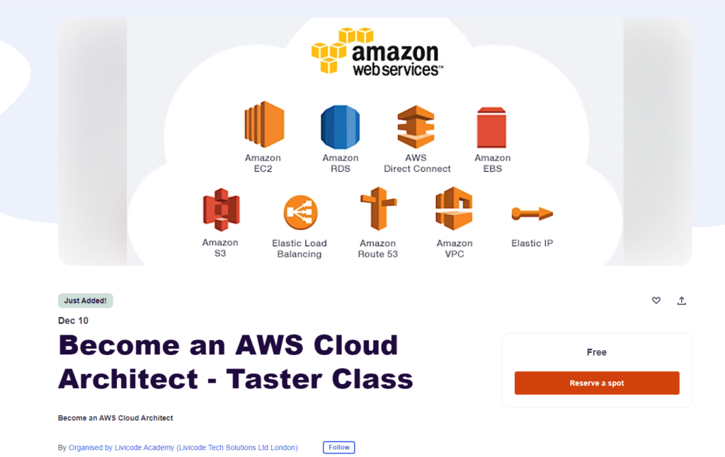 AWS solutions architect